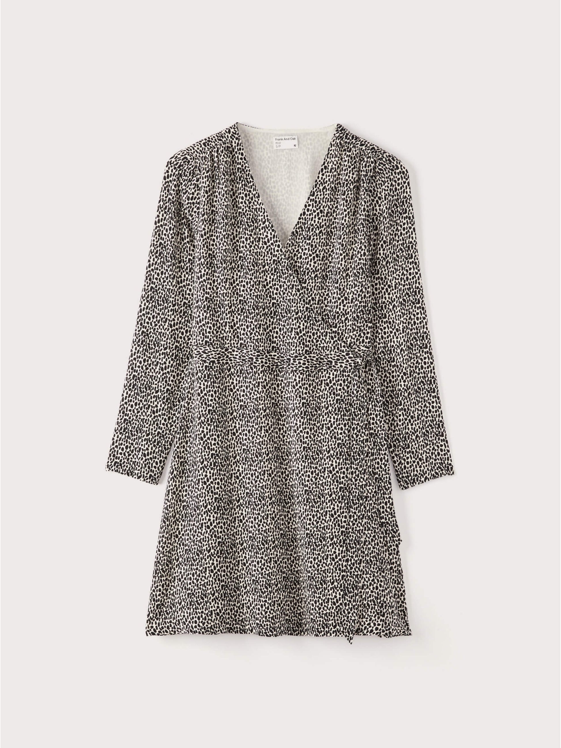 The Printed Wrap Dress The Printed Wrap Dress