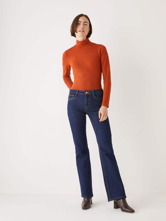The Mid Rise Joan Bootcut Fit Jean