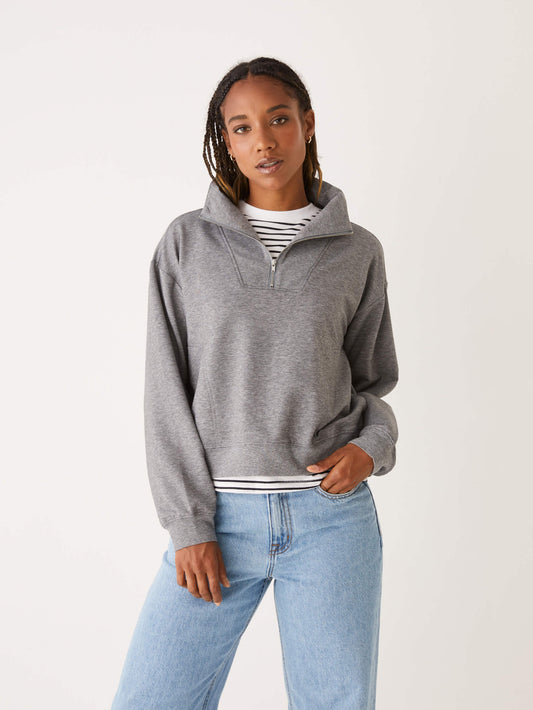 The Half-Zip Hybrid Mockneck