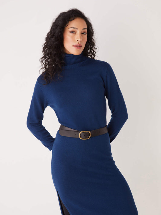 The Merino Wool Turtleneck Dress